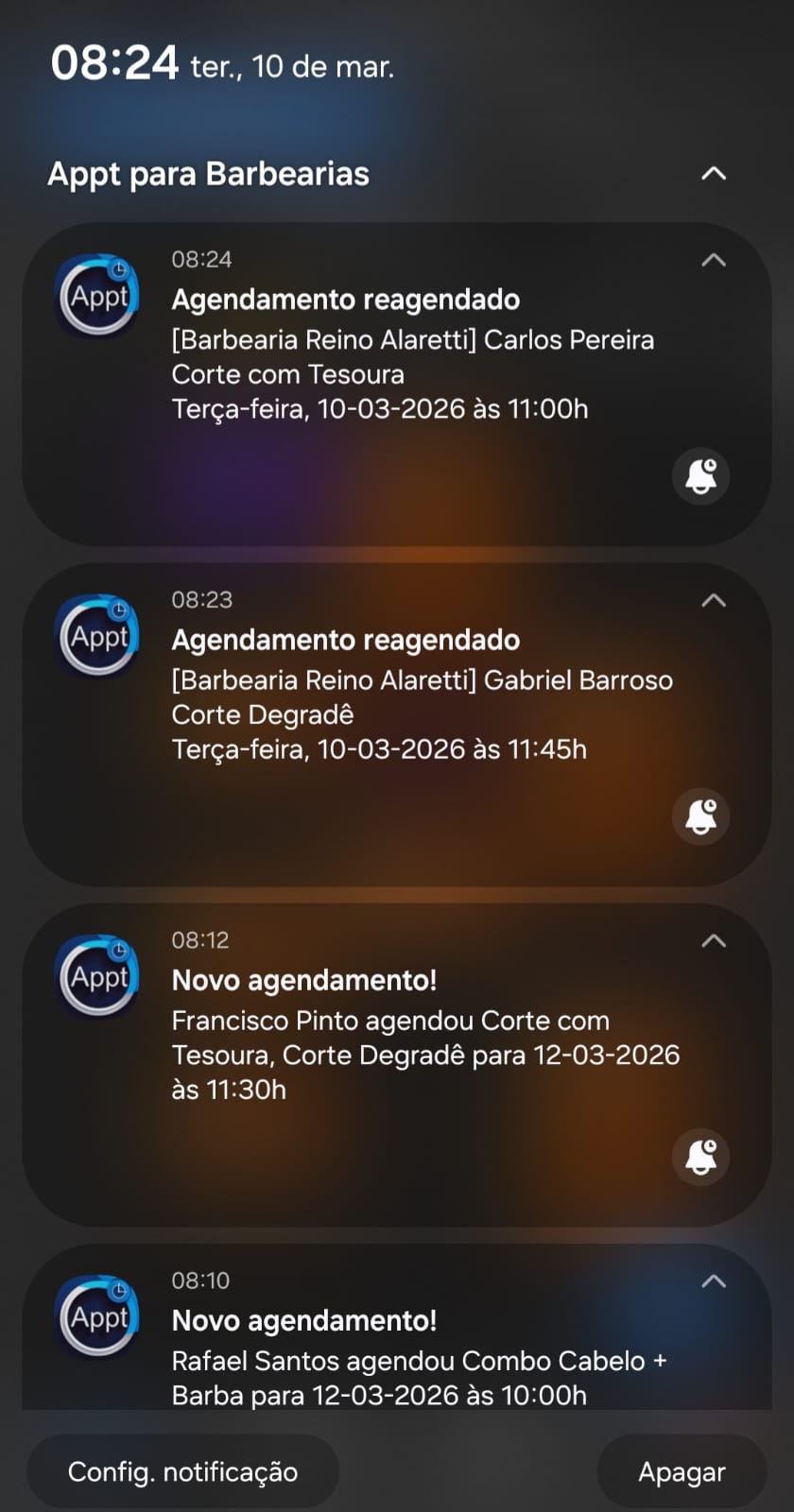 Notificações